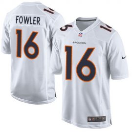 Nike Denver Broncos #16 Bennie Fowler White Mens Stitched NFL Game Event Jersey