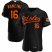 Baltimore Orioles #16 Trey Mancini Mens Nike Black Alternate 2020 Authentic Player MLB Jersey