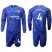 Chelsea #4 Fabregas Home Long Sleeves Soccer Club Jersey