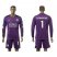 Leicester City #1 Schmeichel Purple Goalkeeper Long Sleeves Soccer Club Jersey