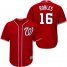 Washington Nationals #16 Victor Robles Red New Cool Base Stitched Youth MLB Jersey