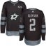 Adidas Dallas Stars #2 Jamie Oleksiak Black 1917-2017 100th Anniversary Stitched NHL Jersey