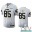 San Francisco 49ers #85 George Kittle Mens Nike White Golden Super Bowl LIV 2020 Edition Vapor Limited NFL 100 Jersey