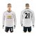 Manchester United #21 Ander Herrera Sec Away Long Sleeves Soccer Club Jersey