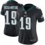 Nike Philadelphia Eagles #19 JJ Arcega-Whiteside Black Alternate Womens Stitched NFL Vapor Untouchable Limited Jersey