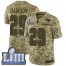 Nike New England Patriots #29 Duke Dawson Camo Super Bowl LIII Bound Mens Stitched NFL Limited 2018 Salute To Service Jersey
