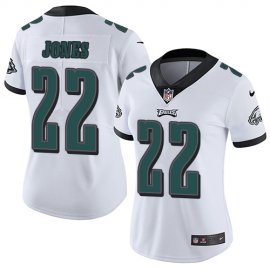 Nike Philadelphia Eagles #22 Sidney Jones White Womens Stitched NFL Vapor Untouchable Limited Jersey