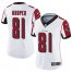 Nike Atlanta Falcons #81 Austin Hooper White Womens Stitched NFL Vapor Untouchable Limited Jersey