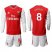 Arsenal #8 Ramsey Red Home Long Sleeves Soccer Club Jersey