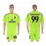 AC Milan #99 Donnarumma Shiny Green Goalkeeper Soccer Club Jersey