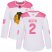 Adidas Chicago Blackhawks #2 Duncan Keith White/Pink Authentic Fashion Womens Stitched NHL Jersey