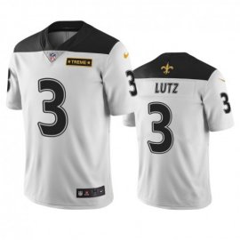 New Orleans New Orleans Saints #3 Wil Lutz White Vapor Limited City Edition NFL Jersey