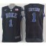 Duke Blue Devils #1 Kyrie Irving Black Basketball Stitched NCAA Jersey