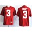 Alabama Crimson Tide 3 Henry Red College Football Limited NCAA Jerseys