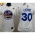 Womens Warriors #30 Stephen Curry White The Finals Patch Women Fashion Stitched NBA Jersey