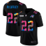 Carolina Carolina Panthers #22 Christian McCaffrey Mens Nike Multi-Color Black 2020 NFL Crucial Catch Vapor Untouchable Limited Jersey