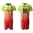 Manchester City #18 Delph Away Soccer Club Jersey