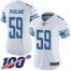 Nike Detroit Lions #59 Reggie Ragland White Womens Stitched NFL 100th Season Vapor Untouchable Limited Jersey