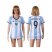 Womens Argentina #9 Batistuta Home Soccer Country Jersey
