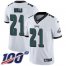 Nike Philadelphia Eagles #21 Jalen Mills White Mens Stitched NFL 100th Season Vapor Untouchable Limited Jersey