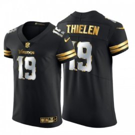 Minnesota Minnesota Vikings #19 Adam Thielen Mens Nike Black Edition Vapor Untouchable Elite NFL Jersey