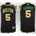 Boston Celtics 5 Garnett Black Revolution 30 Swingman Jersey Cheap