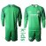 Manchester City Blank Green Goalkeeper Long Sleeves Kid Soccer Club Jersey