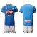 Naples Blank Blue Home Soccer Club Jersey