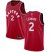 Mens Nike Toronto Raptors #2 Kawhi Leonard Red NBA Swingman Icon Edition Jersey