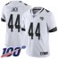 Nike Jacksonville Jaguars #44 Myles Jack White Mens Stitched NFL 100th Season Vapor Limited Jersey