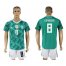 Germany #8 Gundogan Away Soccer Country Jersey