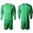 Dortmund Blank Green Goalkeeper Long Sleeves Soccer Club Jersey