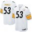 Nike Pittsburgh Steelers #53 Maurkice Pouncey White Youth Stitched NFL Elite Jersey