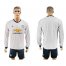 Manchester United Blank Sec Away Long Sleeves Soccer Club Jersey
