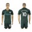 Manchester City #10 Kun Aguero Sec Away Soccer Club Jersey