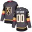 Mens Adidas Vegas Golden Knights Personalized Authentic Gray Home NHL Jersey