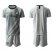 Chelsea Blank Grey Goalkeeper Soccer Club Jersey