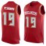 Nike Tampa Bay Buccaneers #19 Breshad Perriman Red Team Color Mens Stitched NFL Limited Tank Top Jersey