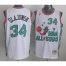 Houston Rockets 34 Hakeem Olajuwon 1996 All Star White Throwback NBA Jersey Cheap