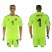 Italy #1 Buffon Shiny Green Goalkeeper Soccer Country Jersey