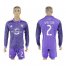 Orlando City SC #2 Spector Home Long Sleeves Soccer Club Jersey