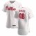 Philadelphia Phillies #48 Spencer Howard Mens Nike White Home 2020 Authentic Player MLB Jersey