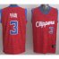 Los Angeles Clippers 3 Chris Paul Red Leopard Grain NBA Jersey Cheap