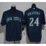 Seattle Mariners #24 Ken Griffey Navy Blue Cool Base Stitched Youth MLB Jersey