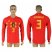 Belgium #3 VERMAELEN Home 2018 FIFA World Cup Long Sleeve Thailand Soccer Jersey