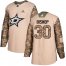 Adidas Dallas Stars #30 Ben Bishop Camo Authentic 2017 Veterans Day Stitched NHL Jersey