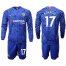 Chelsea #17 Kovacic Home Long Sleeves Soccer Club Jersey