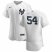 New York Yankees #54 Aroldis Chapman Mens Nike White Navy Home 2020 Authentic Player MLB Jersey