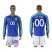 Brazil Personalized Away Long Sleeve Soccer Country Jersey
