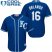 Kansas City Royals #16 Paulo Orlando Royal Blue Cool Base Stitched Youth MLB Jersey